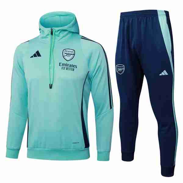 Chandal Con Capucha Arsenal 2025-2026 Verde Chandal Con Capucha Arsenal 2025 2026 Verde
