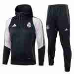 Chandal Con Capucha Paris Saint Germain 2025 2026 Gris Rosa