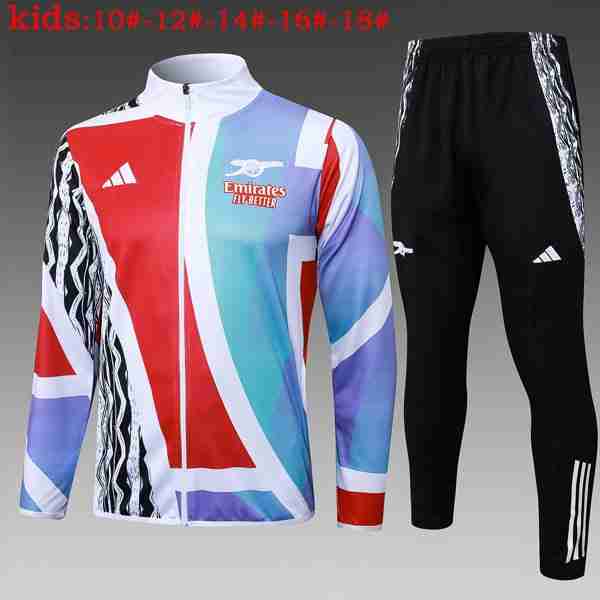 Ninos Chandal Arsenal 2025-2026 Blanco Rojo Chandal Ninos Arsenal 2025 2026 Blanco Rojo