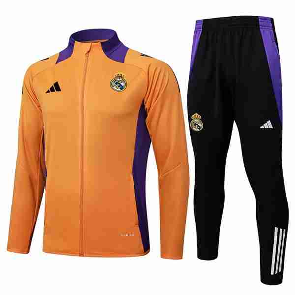 Chandal Real Madrid 2025-2026 Naranja Chandal Real Madrid 2025 2026 Naranja