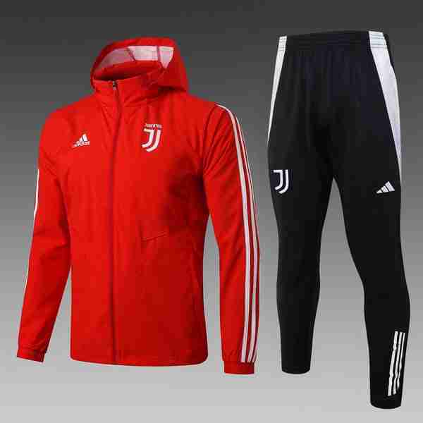 Rompevientos Juventus Conjunto Completo 2025-2026 Rojo Conjunto Rompevientos Juventus 2025 2026 Rojo