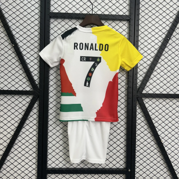 Cristiano Ronaldo NO.7 Camiseta Real Madrid Conjunto Niños Especial 2025 26