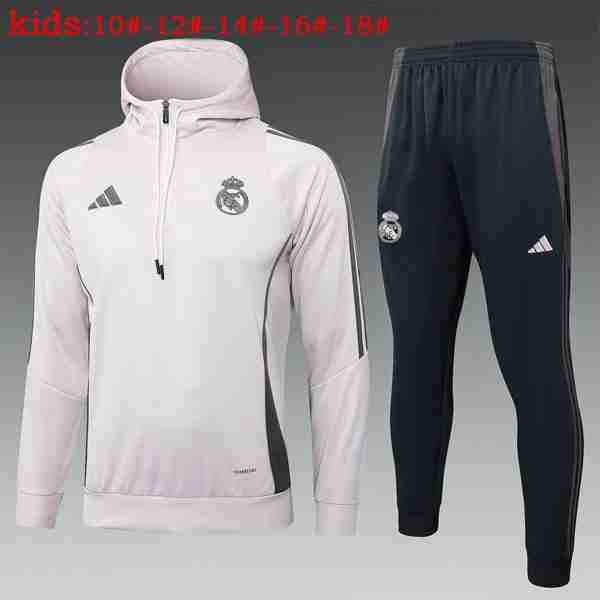 Ninos Sudadera Con Capucha Real Madrid 2025-2026 Rosa Sudadera Con Capucha Ninos Real Madrid 2025 2026 Rosa