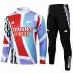 Sudadera Entrenamiento Arsenal 2025 2026 Azul Rojo