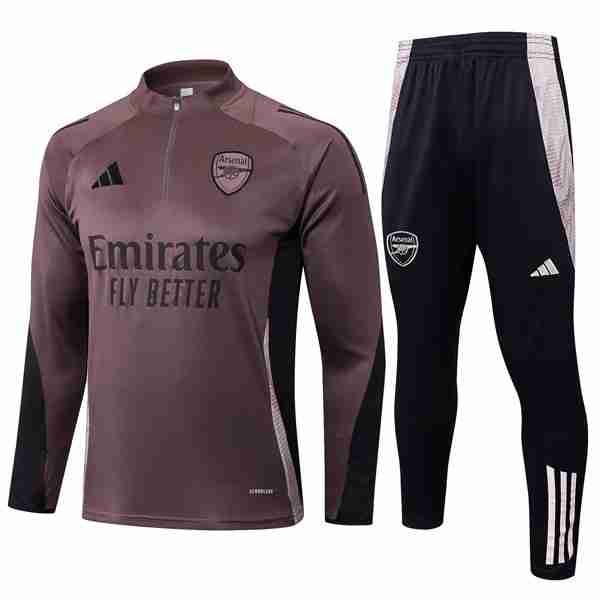 Sudadera De Training Arsenal 2025-2026 Purpura Gris Sudadera Entrenamiento Arsenal 2025 2026 Purpura Gris