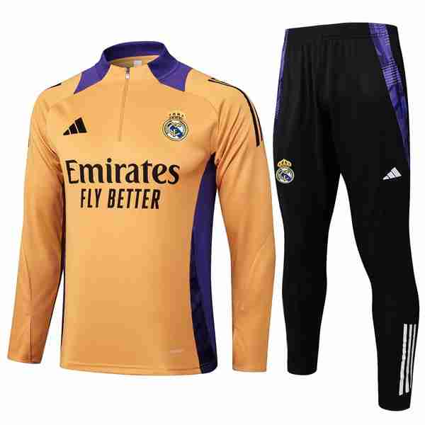 Sudadera De Training Real Madrid 2025-2026 Amarillo Sudadera Entrenamiento Real Madrid 2025 2026 Amarillo