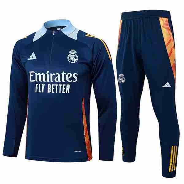Sudadera De Training Real Madrid 2025-2026 Azul Sudadera Entrenamiento Real Madrid 2025 2026 Azul