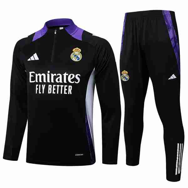 Sudadera De Training Real Madrid 2025-2026 Negro Sudadera Entrenamiento Real Madrid 2025 2026 Negro