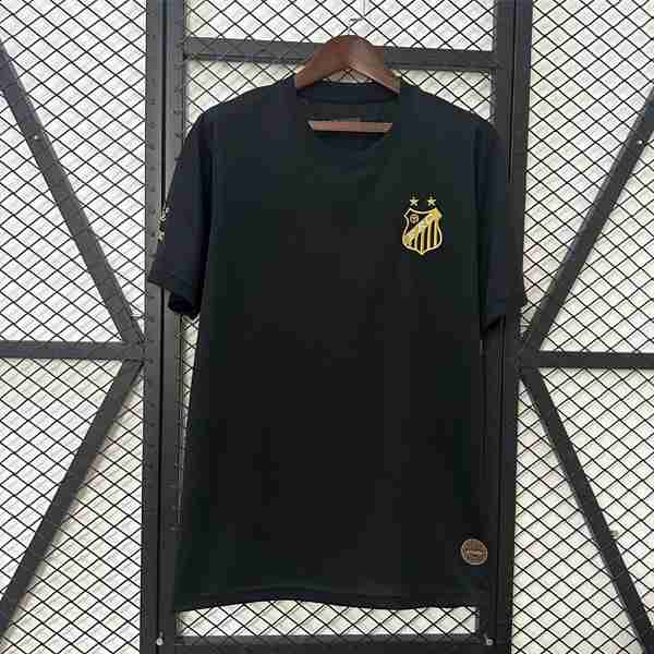 Tailandia Camiseta Santos Special Edition 2025-2026 Negro Tailandia Camiseta Especial Santos FC 2025 2026 Negro