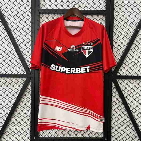 Tailandia Camiseta Sao Paulo Pre-Match 2025-2026 Rojo Tailandia Camiseta Pre Match Sao Paulo 2025 2026 Rojo