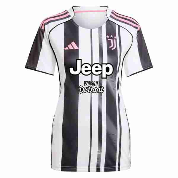 Camiseta Juventus 1ª Mujer 2025-2026 Tailandia Camiseta Primera Juventus Mujer 2025 2026
