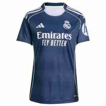 Tailandia Camiseta Segunda Real Madrid Mujer 2025 2026