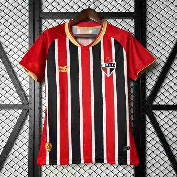 Camiseta Sao Paulo 2ª Mujer 2025-2026 Tailandia Camiseta Segunda Sao Paulo Mujer 2025 2026