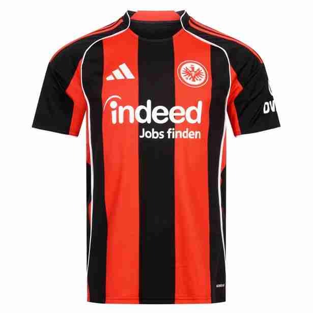 Tailandia Camiseta Eintracht Frankfurt 1ª 2025-2026 Tailandia Camiseta Primera Eintracht Frankfurt 2025 2026