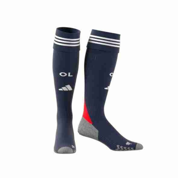 Calcetines Lyon 1ª 2025-2026 Calcetines Segunda Olympique Lyon 2025 2026