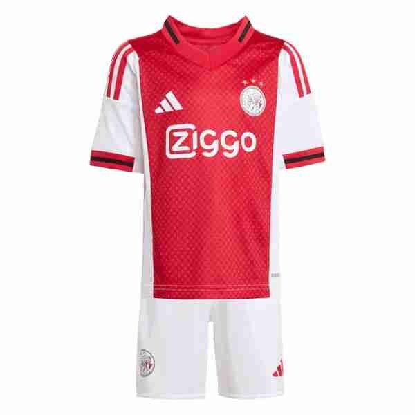 Camiseta Ajax 1ª Niño 2025-2026 Camiseta Ajax De Ámsterda Conjunto Niños Primera 2025 2026