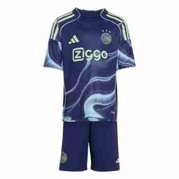 Camiseta Ajax De Ámsterda Conjunto Niños Segunda 2025 2026