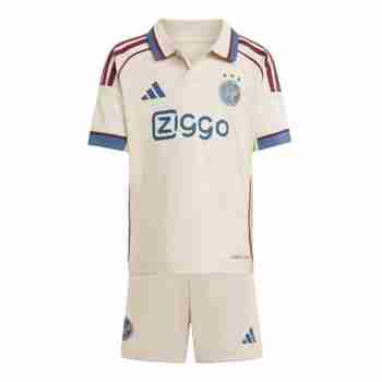 Camiseta Ajax De Ámsterda Conjunto Niños Tercera 2025 2026