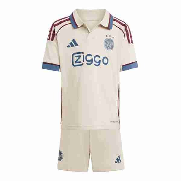 Camiseta Ajax 3ª Niño 2025-2026 Camiseta Ajax De Ámsterda Conjunto Niños Tercera 2025 2026