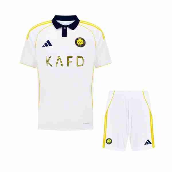 Camiseta Al-Nassr FC 3ª Niño 2025-2026 Camiseta Al-Nassr FC Conjunto Niños Tercera 2025 2026
