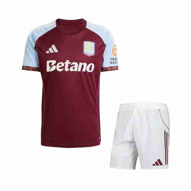 Camiseta Aston Villa 3ª Niño 2025-2026 Camiseta Aston Villa Conjunto Niños Primera 2025 2026