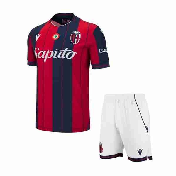 Camiseta Bologna FC 1ª Niño 2025-2026 Camiseta Bologna Conjunto Niños Primera 2025 2026