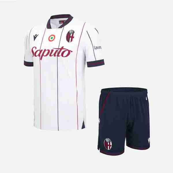 Camiseta Bologna 2ª Niño 2025-2026 Camiseta Bologna Conjunto Niños Segunda 2025 2026