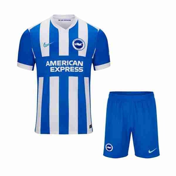 Camiseta Brighton & Hove Albion 1ª Niño 2025-2026 Camiseta Brighton Conjunto Niños Primera 2025 2026