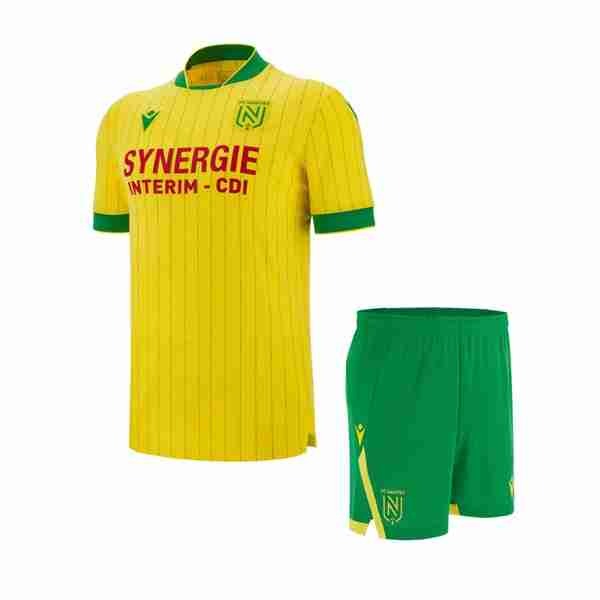 Camiseta FC Nantes 1ª Niño 2025-2026 Camiseta FC Nantes Conjunto Niños Primera 2025 2026