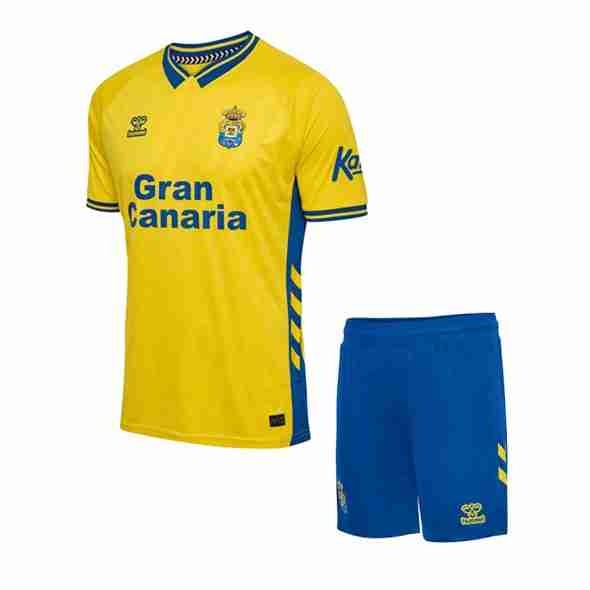 Camiseta Las Palmas 1ª Niño 2025-2026 Camiseta Las Palmas Conjunto Niños Primera 2025 2026