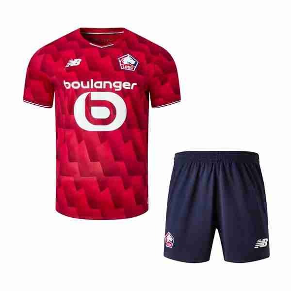 Camiseta Lille LOSC 1ª Niño 2025-2026 Camiseta Lille OSC Conjunto Niños Primera 2025 2026
