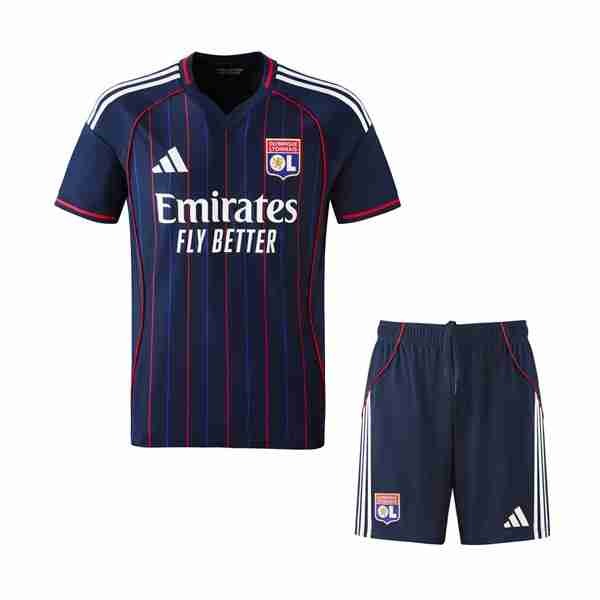 Camiseta Lyon 1ª Niño 2025-2026 Camiseta Olympique Lyon Conjunto Niños Segunda 2025 2026