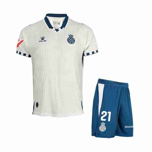 Camiseta Español 2ª Niño 2025-2026 Camiseta RCD Español Conjunto Niños Segunda 2025 2026