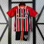 Camiseta Sao Paulo Conjunto Niños Segunda 2025 2026