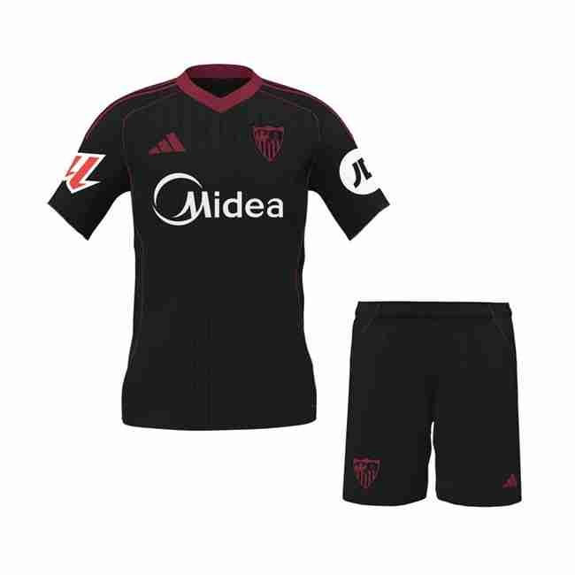 Camiseta Sevilla 3ª Niño 2025-2026 Camiseta Sevilla Conjunto Niños Tercera 2025 2026