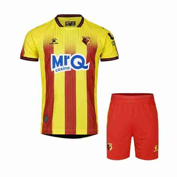 Camiseta Watford 1ª Niño 2025-2026 Camiseta Watford Conjunto Niños Primera 2025 2026