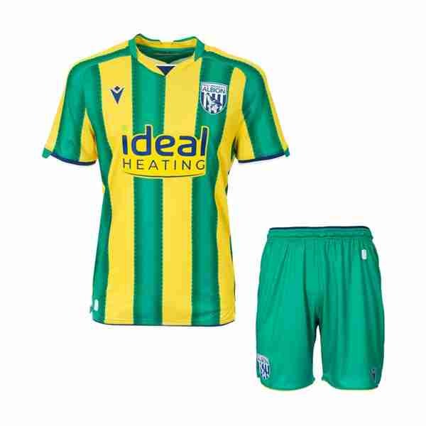 Camiseta West Brom 2ª Niño 2025-2026 Camiseta West Brom Conjunto Niños Segunda 2025 2026