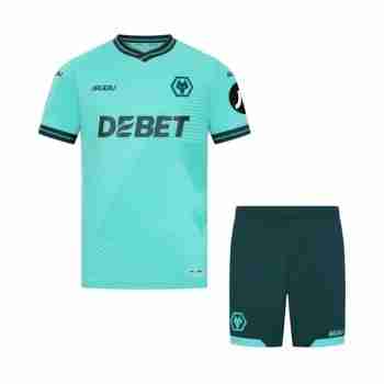 Camiseta Wolves Conjunto Niños Segunda 2025 2026