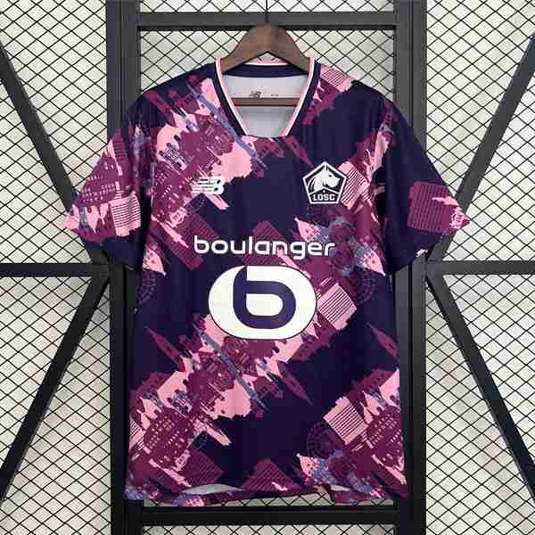 Tailandia Camiseta Lille LOSC Fourth 2025-2026 Tailandia Camiseta Cuarta Lille OSC 2025 2026