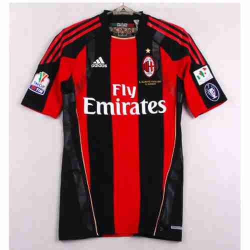 Tailandia Camiseta Primera AC Milan Retro 2010 2011 Rojo Tailandia Camiseta Primera AC Milan Retro 2010 2011 Rojo
