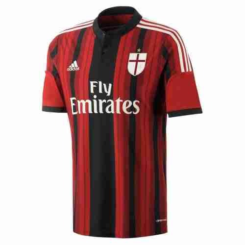 Tailandia Camiseta Primera AC Milan Retro 2014 2015 Rojo Tailandia Camiseta Primera AC Milan Retro 2014 2015 Rojo