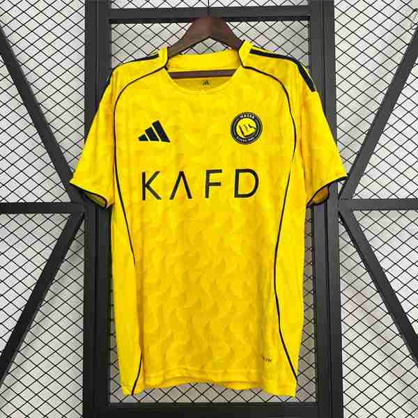 Tailandia Camiseta Al-Nassr FC 1ª 2025-2026 Tailandia Camiseta Primera Al-Nassr FC 2025 2026
