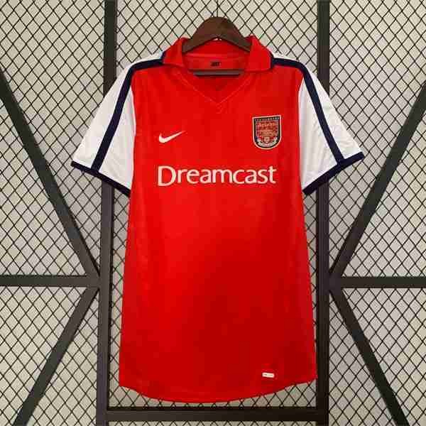 Tailandia Camiseta Arsenal 1ª Retro 2001 2002 Tailandia Camiseta Primera Arsenal Retro 2001 2002