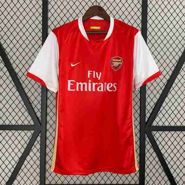 Tailandia Camiseta Arsenal 1ª Retro 2006 2008 Tailandia Camiseta Primera Arsenal Retro 2006 2008