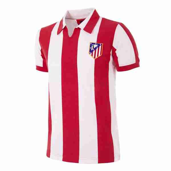 Tailandia Camiseta Primera Atlético De Madrid Retro 1970 1971 Tailandia Camiseta Primera Atlético De Madrid Retro 1970 1971