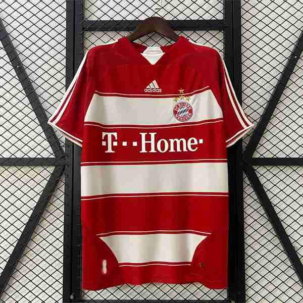 Tailandia Camiseta Bayern 1ª Retro 2007-2008 Tailandia Camiseta Primera Bayern Munich Retro 2007 2008