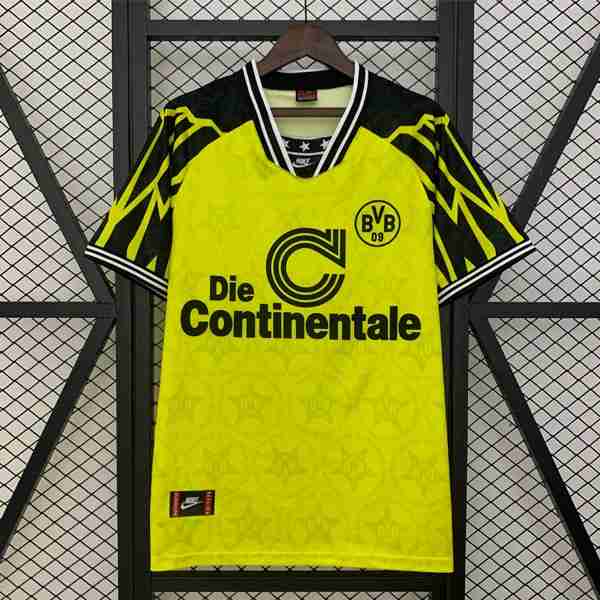 Camiseta Dortmund 1ª Retro 1994-1995 Tailandia Camiseta Primera Borussia Dortmund Retro 1994 1995