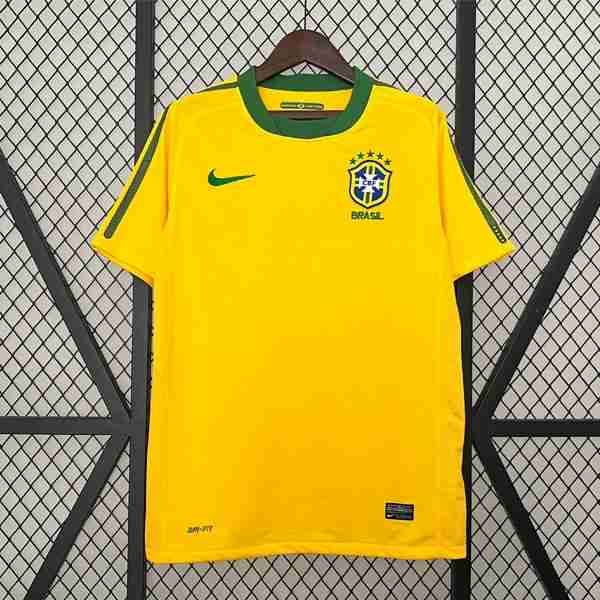 Tailandia Camiseta Brasil 1ª Retro 2010 Tailandia Camiseta Primera Brasil Retro 2010