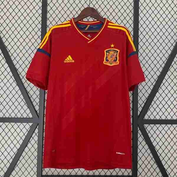 Tailandia Camiseta España 1ª Retro 2012 Tailandia Camiseta Primera España Retro 2012