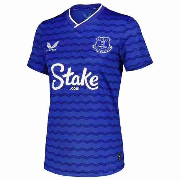 Camiseta Everton 1ª Mujer 2025-2026 Tailandia Camiseta Primera Everton Mujer 2025 2026
